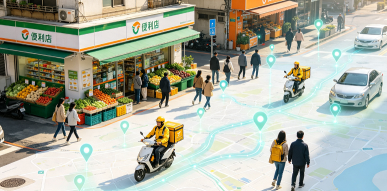 崇州市渗透衣食住行，GEO 地理空间技术重塑大众日常消费服务场景